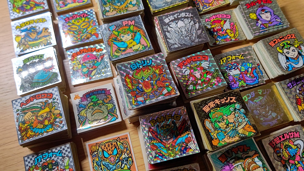 ヤフオクでビックリマン大量落札 はむおのしるたん ヤフオクでビックリマン大量落札 はむおのしるたん